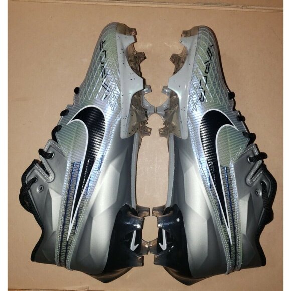 NIKE VAPOR EDGE ELITE 360 2 FOOTBALL CLEATS SILVER MEN\'S SIZES NEW main image 7